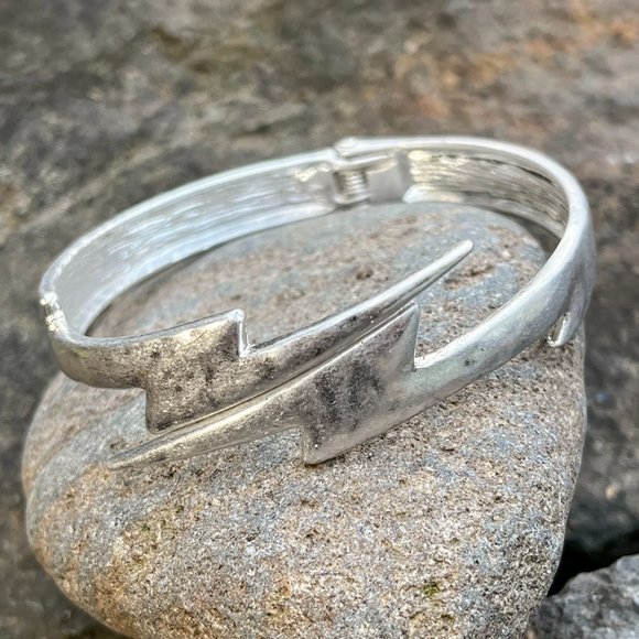 Lightning Bolt Bracelet Hinged - Picture 6 of 8